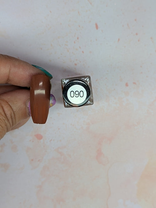 #090 Pimento vernis à stamping - Ongles Elaine Lemay 