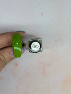 #087 Enlighten mint vernis à stamping - Ongles Elaine Lemay 
