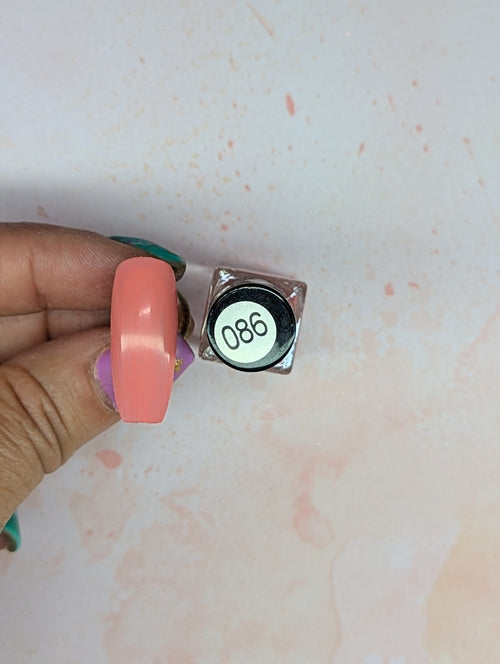 #086 Berry Slushy vernis à stamping - Ongles Elaine Lemay 