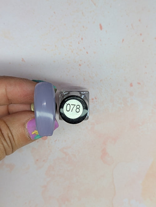#078 Vintage Lavender - Ongles Elaine Lemay 