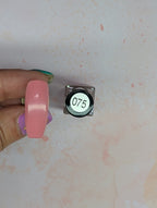 #075 Everything’s Rosy vernis à stamping - Ongles Elaine Lemay 