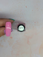 #071 Flirty Flamingo vernis à stamping - Ongles Elaine Lemay 