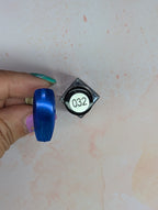 #032 Blue Right on By vernis à stamping - Ongles Elaine Lemay 