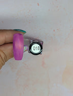 #018 l Brought Beverages vernis à stamping - Ongles Elaine Lemay 