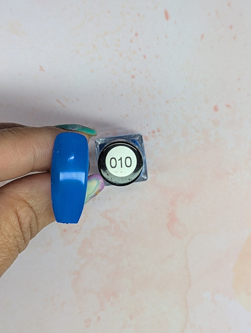 #010 Gotta be Blue vernis à stamping - Ongles Elaine Lemay 
