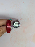 #009 REDy for Anything vernis à stamping - Ongles Elaine Lemay 
