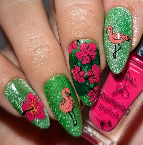 CJS-359 Tropical Paradise - Ongles Elaine Lemay 
