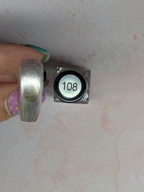 #108 Iced vernis à stamping - Ongles Elaine Lemay 