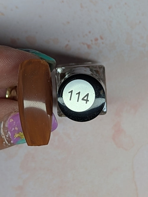 #114 Java vernis à stamping - Ongles Elaine Lemay 