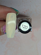 #120 Milkshake vernis à stamping - Ongles Elaine Lemay 