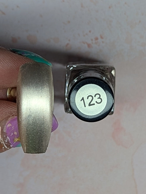 #123 Reflection vernis à stamping - Ongles Elaine Lemay 