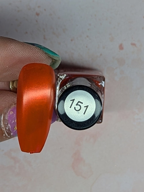 #151 Tiger vernis à stamping - Ongles Elaine Lemay 