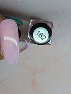 #162 Babydoll vernis à stamping - Ongles Elaine Lemay 