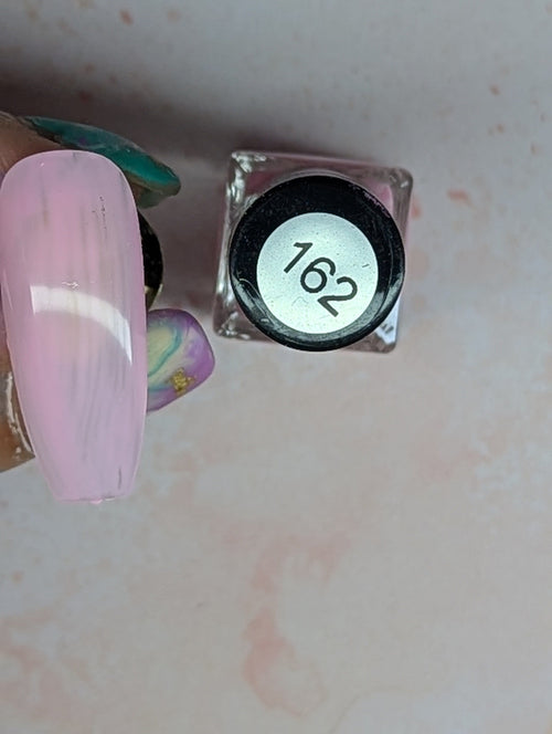 #162 Babydoll vernis à stamping - Ongles Elaine Lemay 