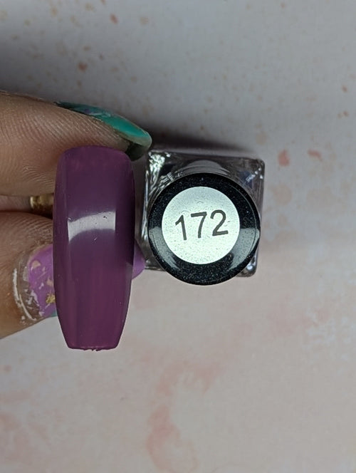 #172 Mauvelous vernis à stamping - Ongles Elaine Lemay 