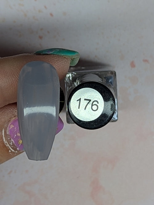 #176 Hippopotamus vernis à stamping - Ongles Elaine Lemay 