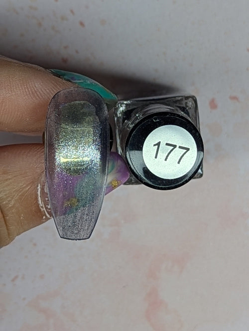 #177 Space Jam vernis à stamping - Ongles Elaine Lemay 