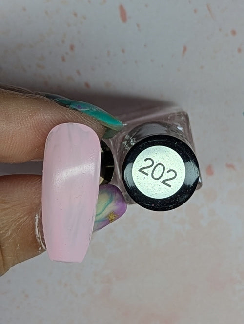 #202 Wildflower Child vernis à stamping - Ongles Elaine Lemay 
