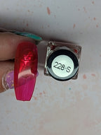 #228-S All is bright (sheer) vernis à stamping - Ongles Elaine Lemay 