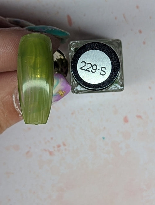 #229-S Holy night (sheer) vernis à stamping - Ongles Elaine Lemay 