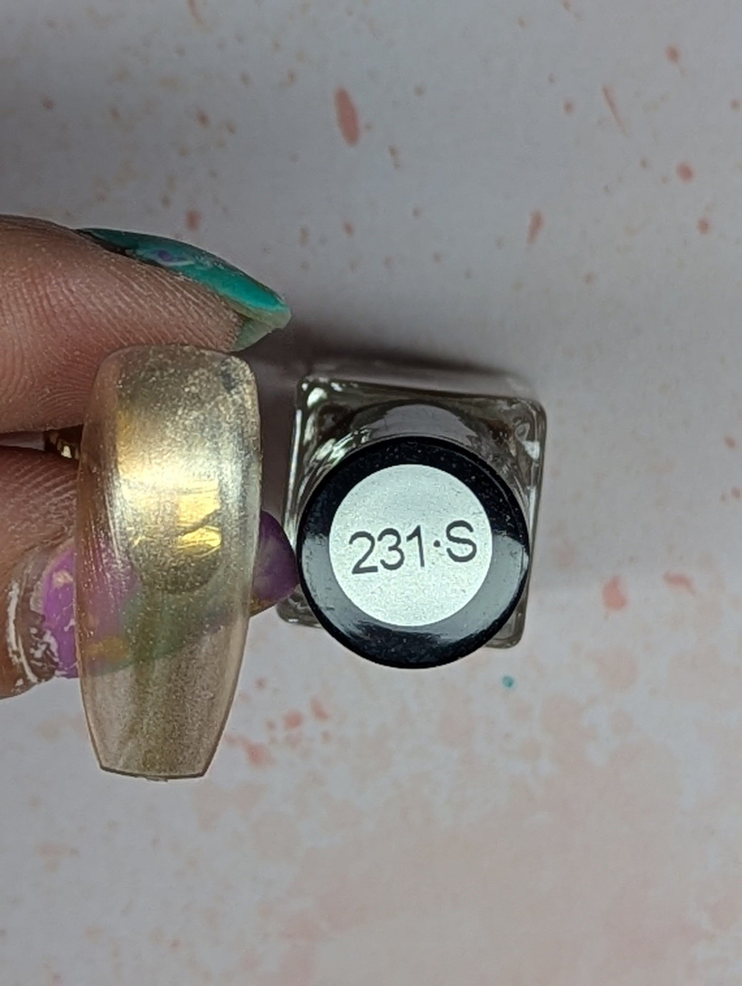 #231-S Heavenly Peace (sheer) vernis à stamping