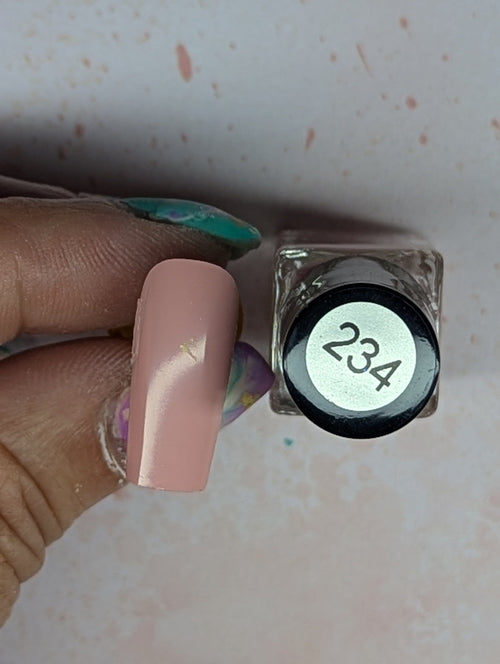 #234 Easter Blush vernis à stamping - Ongles Elaine Lemay 
