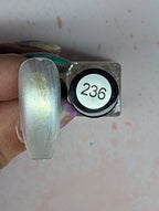 #236 Stardust Shimmer vernis à stamping - Ongles Elaine Lemay 