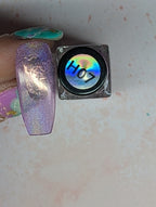 Holo #07 Grape Escape vernis à stamping - Ongles Elaine Lemay 