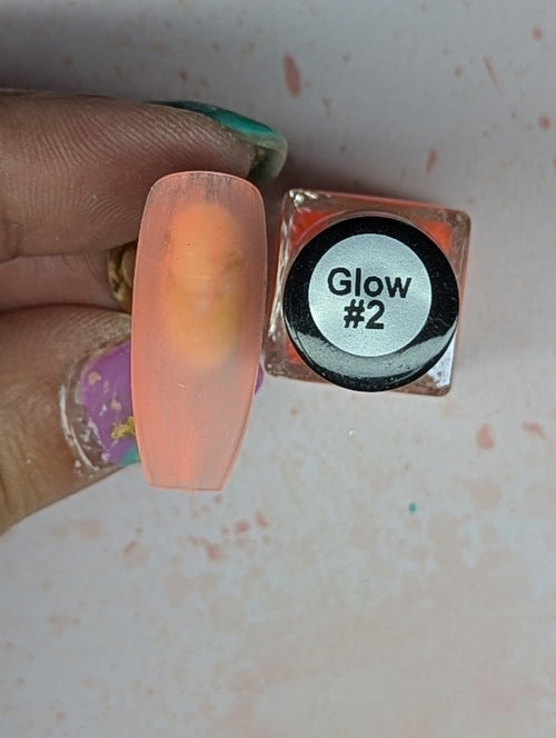 Glow #02 Coral vernis à stamping - Ongles Elaine Lemay 