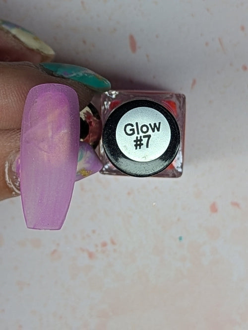 Glow #07 Purple vernis à stamping - Ongles Elaine Lemay 