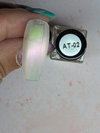#AT-02 Angelic Tint vernis à stamping - Ongles Elaine Lemay 