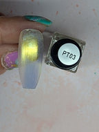 #PT-03 Starlight vernis à stamping - Ongles Elaine Lemay 