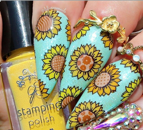 CJS-220 Pattern Pumpkins - Ongles Elaine Lemay 