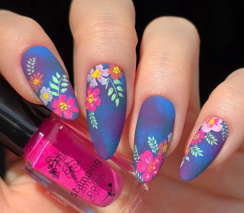 CJS-346 Beautiful Blossom - Ongles Elaine Lemay 