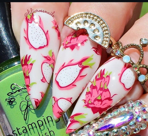 CJS-359 Tropical Paradise - Ongles Elaine Lemay 