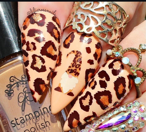 CJS-C-60 Patterned Holidays - Ongles Elaine Lemay 