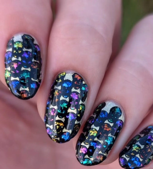 CJS-H-118 Wallpaper Skeletons - Ongles Elaine Lemay 