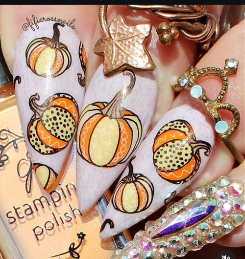 CJS-H-115 Hey Boo - Ongles Elaine Lemay 