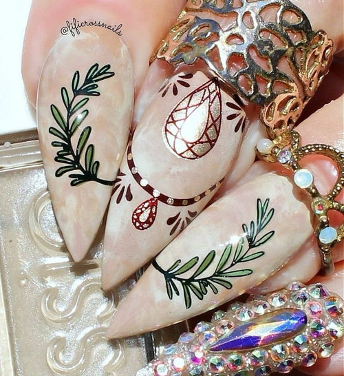 CJS-LC-101 Enchanted Gems - Ongles Elaine Lemay 