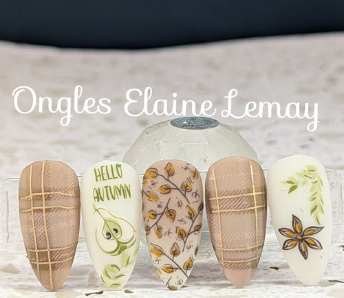 CJS-372 Autumn Orchard - Ongles Elaine Lemay 