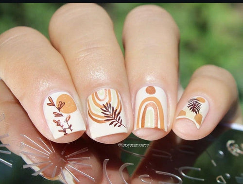CJS-229 Desert Boho - Ongles Elaine Lemay 