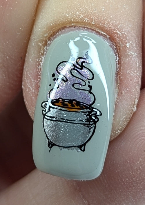 CJS-H-93 Potion, Spells and Cristals - Ongles Elaine Lemay 