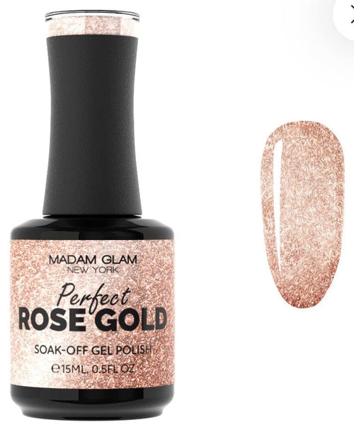 Perfect Rose Gold - Ongles Elaine Lemay 