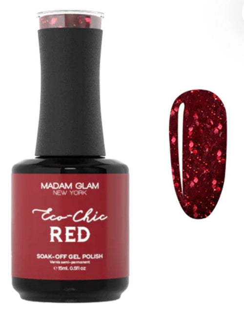 Eco Chic Red - Ongles Elaine Lemay 