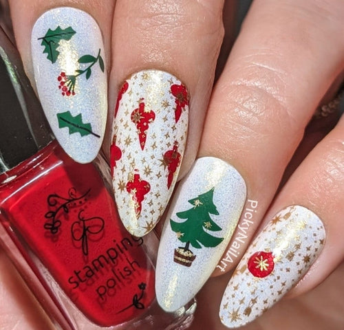 CJS-C-77 Christmas Future - Ongles Elaine Lemay 