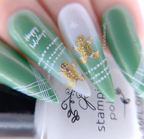 CJS-C-89 Frosty Fun & Cozy Cocoa - Ongles Elaine Lemay 