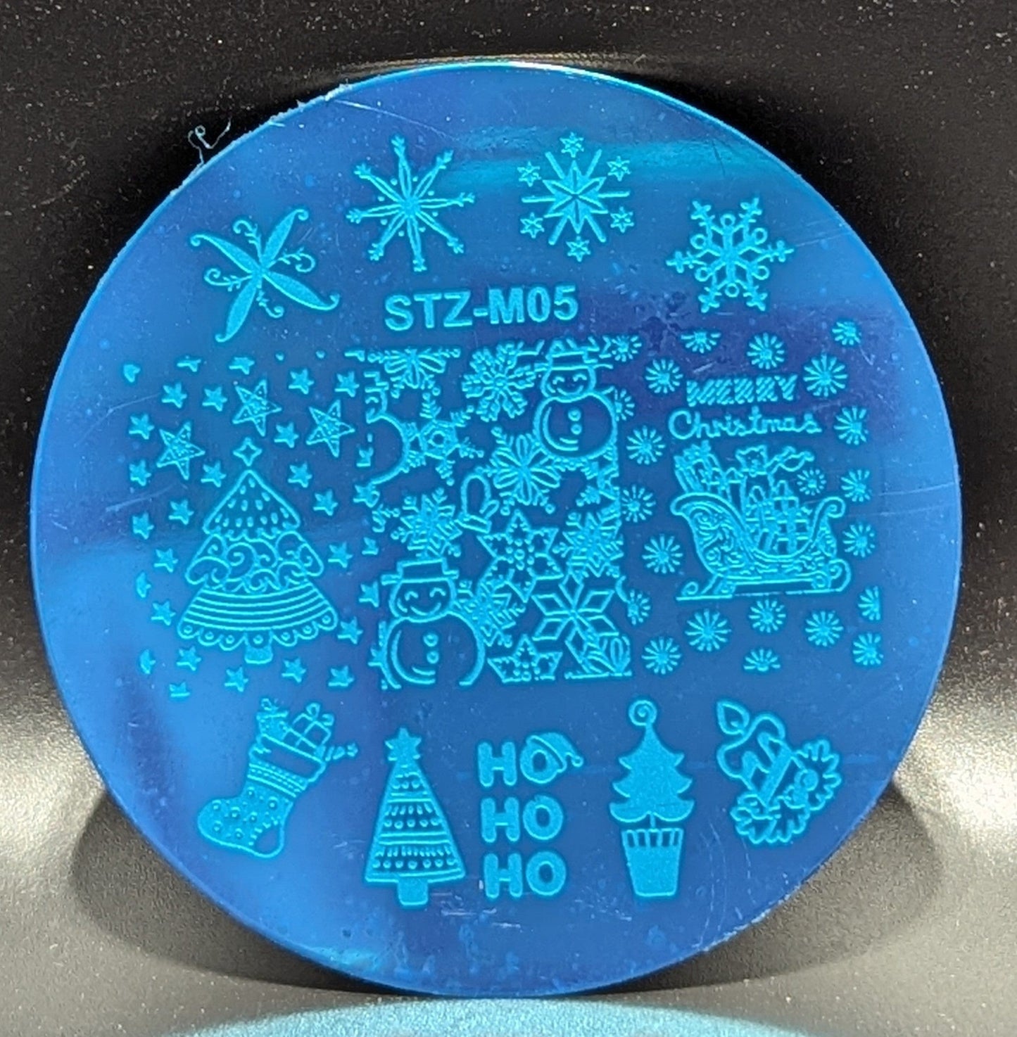 Plaque de stamping Noël STZ