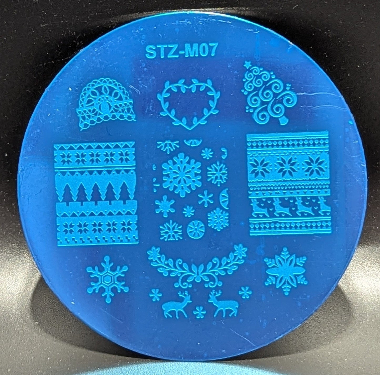 Plaque de stamping Noël STZ