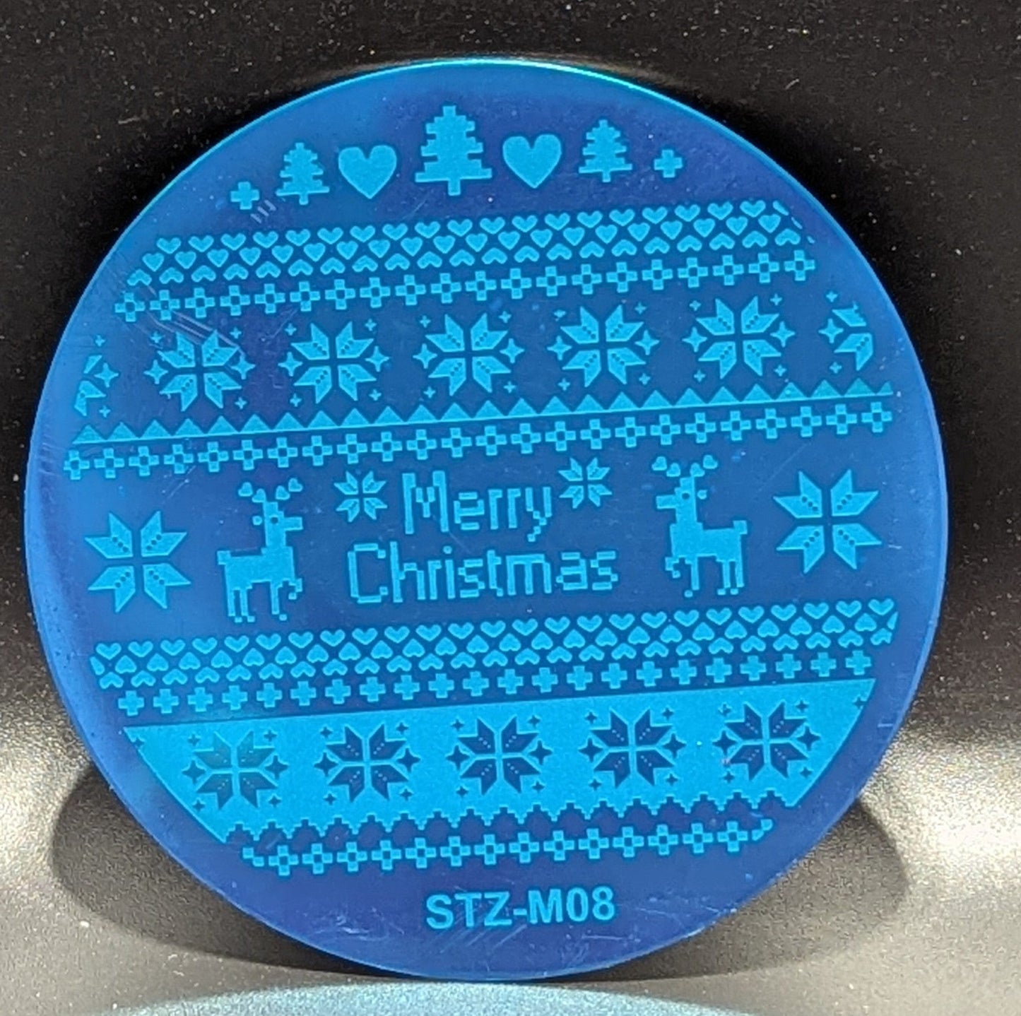 Plaque de stamping Noël STZ