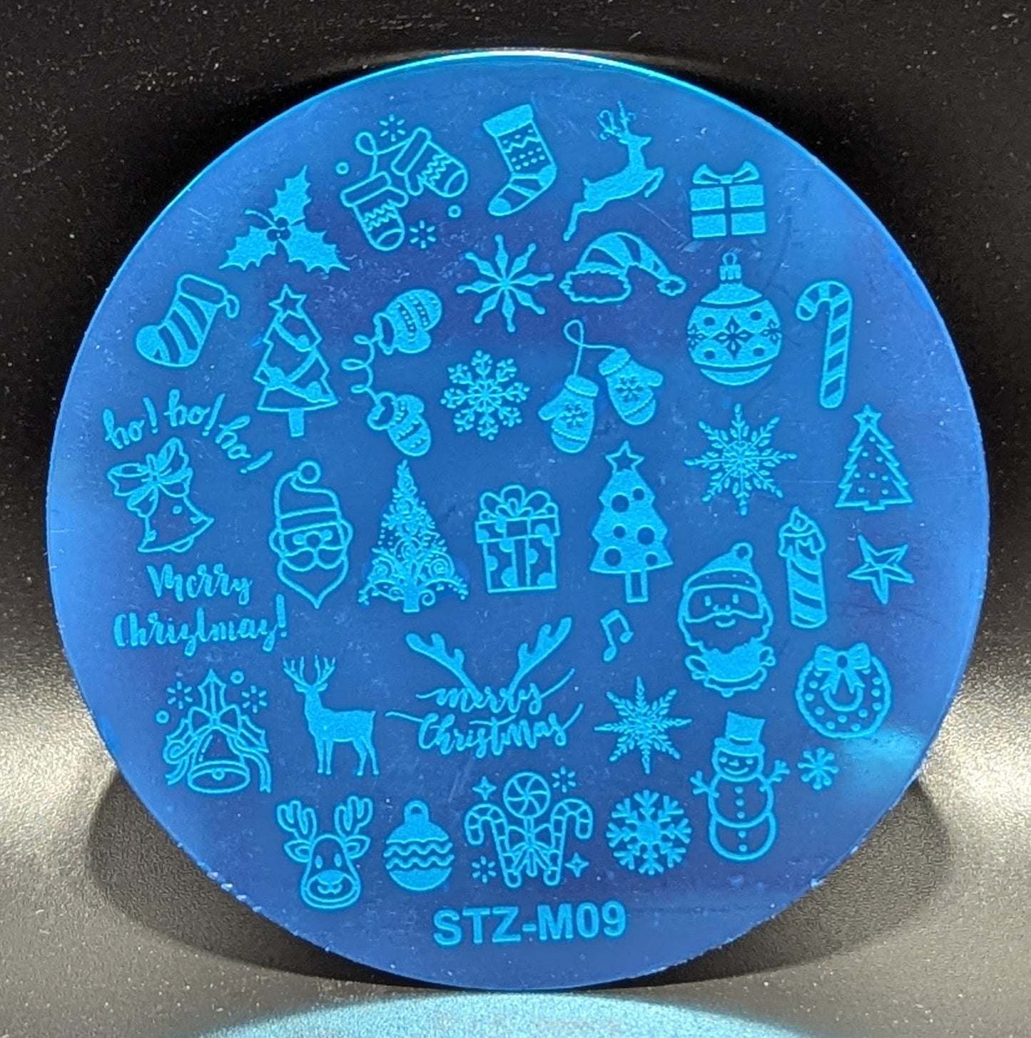 Plaque de stamping Noël STZ